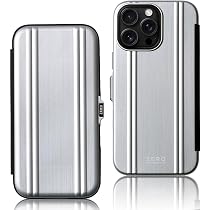 Amazon.co.jp: [ ゼロハリバートン ] 手帳型ケース MagSafe対応 耐衝撃